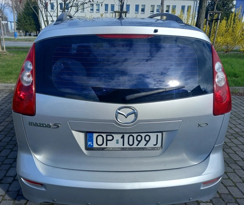 Mazda 5 cena 11600 przebieg: 232500, rok produkcji 2008 z Opole małe 67